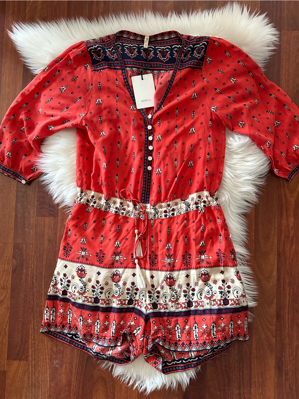 Spell Desert wanderer Playsuit NEW Small
